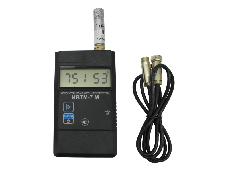 Поверка термогигрометра (2 канала)